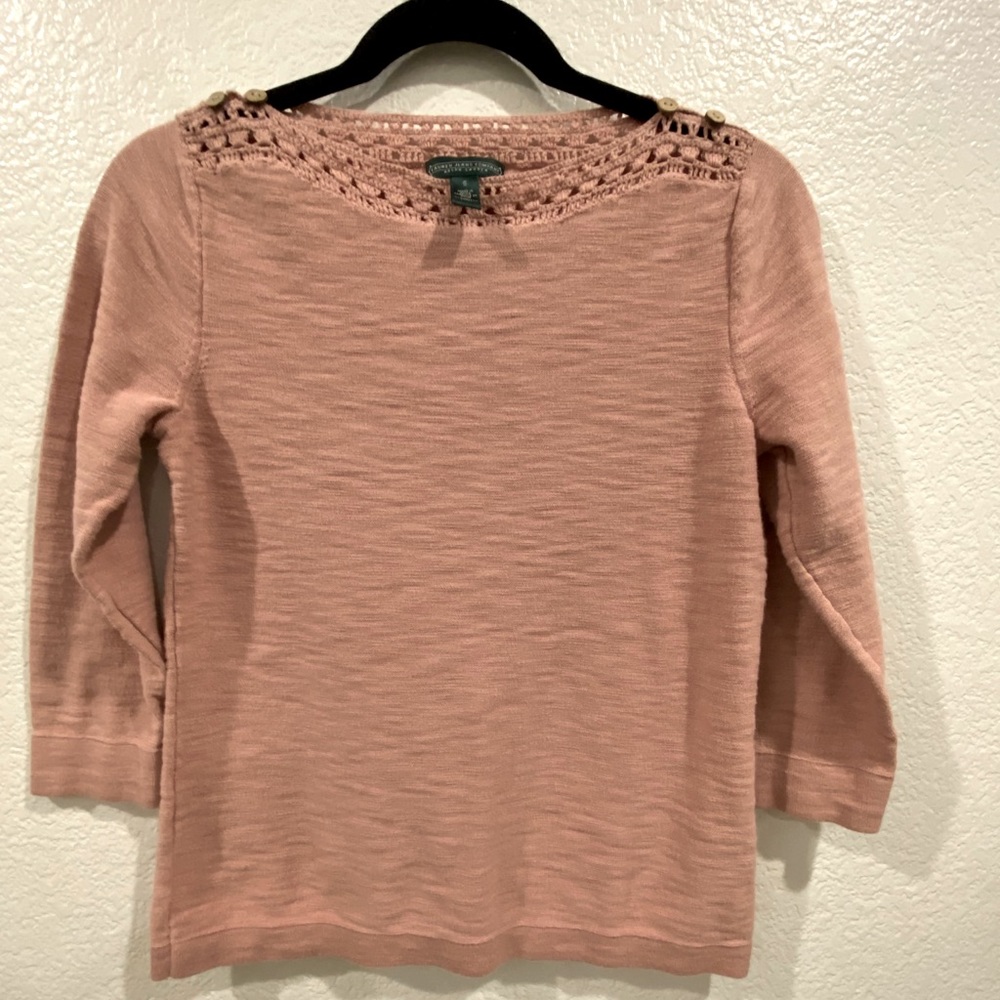Lauren (by Ralph Lauren) small long-sleeves top
